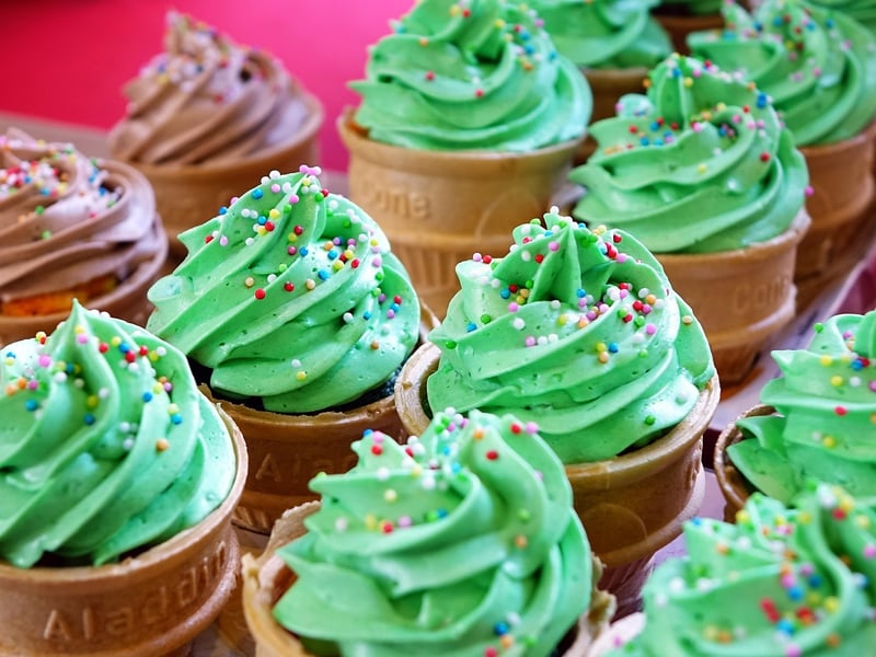 Wildflower Cupcakes